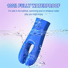 Load image into Gallery viewer, Mini Bullet Vibrator for Women - Quiet Small Clit Vibrator with 10 Powerful Vibrations, Discreet Full Silicone Vibrator for Nipple Clitoris Stimulation, Waterproof Adult Sex Toys for Couples Pleasure
