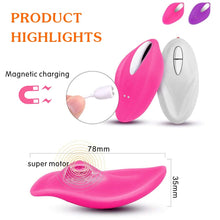 Load image into Gallery viewer, 10 Kinds Storng Vibration Mode Vibrator,Invisible Wireless Remote Control Vibrating Panty Vibrator Massager for Women Love Egg Adult Toys,Pink
