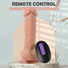 Load image into Gallery viewer, Silicone Realistic Dildo 8&quot; with Suction Cup for Hands-Free for Women Adult Couples Giant Dildo Anal Sex Vaginal G-spot and Anal Masturbation
