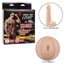 Load image into Gallery viewer, CalExotics Cocky Cop Love Doll  Full Size Inflatable Male Sex Doll - Novelty Adult Sex Toy  Tan
