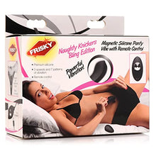Load image into Gallery viewer, Sam&#39;s Secret Euphoria Naughty Knickers Bling Edition Silicone Remote Panty Vibe - Black
