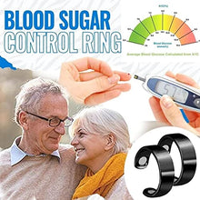 Load image into Gallery viewer, 2PCS HealthGo Blood Pressure Regulator Ring, HealthGo Blood Pressure Ring, HealthGo Blood Glucose Control Ring, Bodyfresh Sugar Control Ring, Blood Sugar Control Ring (Gold)
