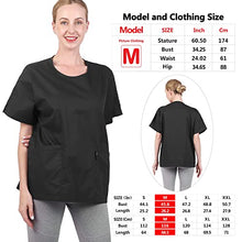 Load image into Gallery viewer, Post Surgery Shirt Post Shoulder Surgery Shirt Short Sleeve Rehab Clothes Post Mastectomy Shirts with Drain Management Pockets(AA13-L)
