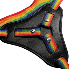 Load image into Gallery viewer, Strap U Rainbow Harness w/Silicone O-Rings (AG996)
