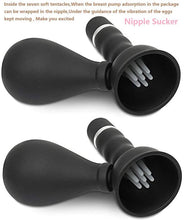 Load image into Gallery viewer, Sex Tongue for Licking and Sucking, Nipple Pleasure Breast Pump Toy for Women Vibrating Nipple Clamps
