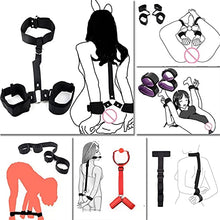 Load image into Gallery viewer, YIXISM Nylon Erotic Restraints Kit Handcuffs Collar Slave Bondage BDSM Bondage Back Cuffs Sex Bondage Adult Toys for Couple (Color : Doggie Style Strap)
