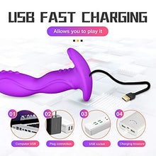 Load image into Gallery viewer, Adult Toy Vibrator Panty Wearable Wiggling Remote Quiet Rabbit Wireless Sex Toys Heating Function for Women Things Soft Strong Suction Couples Vagina Massagers Waterproof Bunny
