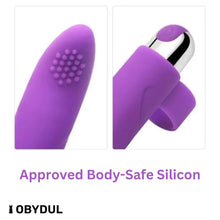 Load image into Gallery viewer, Mini Vibrator, Dildos, Bullet Vibrator, USB Charger, Silicone Finger Massager, Multifunctional Waterproof Finger Couples Sex Toys Silicone Bullet Vibrators for Women Vibrator Vibrator
