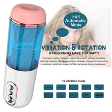 Load image into Gallery viewer, MaleMasturbatorsPocketPussyHandsFree-AutomaticSuckingAdultSexToysforMen,3DRealisticTextured,with3VacuumSuctionStroker&amp;5Vibration, 1.0 Count
