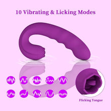 Load image into Gallery viewer, 10 Powerful Vibrating Modes, 3 in 1 G Spot Vibrator with Rotating Head &amp; Clit Licker, 2022 Sex Toy for Women
