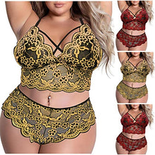 Load image into Gallery viewer, sex stuff for couples kinky bsdm sets for couples sex sex accessories for adults couples sex things for couples kinky lingerie for women crotchless for sex panties C10 (Yellow, XXXL)
