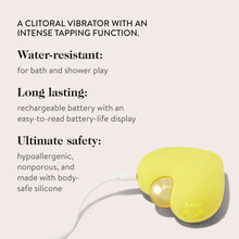 Load image into Gallery viewer, goop Wellness Heartthrob Vibrator | Clitoral Stimulator &amp; Massager | 2 Motors with 3 Speeds and 7 Vibrating Patterns Each | Rechargeable Vibrator | Waterproof Vibrator | Phthalate, Latex, &amp; BPA Free
