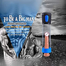 Load image into Gallery viewer, Men&#39;s Dildo Expander Vacuum Pump Male Expander Electric Penis Pump Masturbation Male Sex Toys
