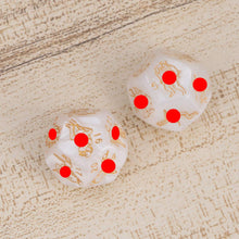 Load image into Gallery viewer, Holibanna Role Playing Dice Polyhedral Dice Swirls Dice Marble Dice 12 Positions Craps Pipe for Couples Lover Couples Dice
