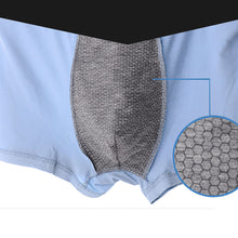 Load image into Gallery viewer, JIYEHG Long Lasting Man Tomarine Male Growth &amp; Hardening Delay &amp; Slimming Underwear, with Massage Particles Especially (3Colors A,3XL)
